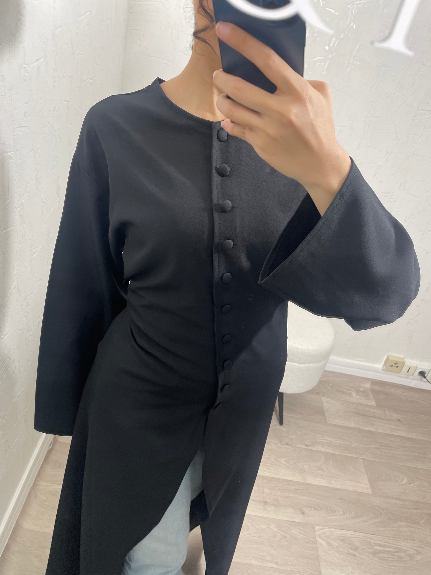 Kyoto Couture Set - Haut + Jupe - Noir