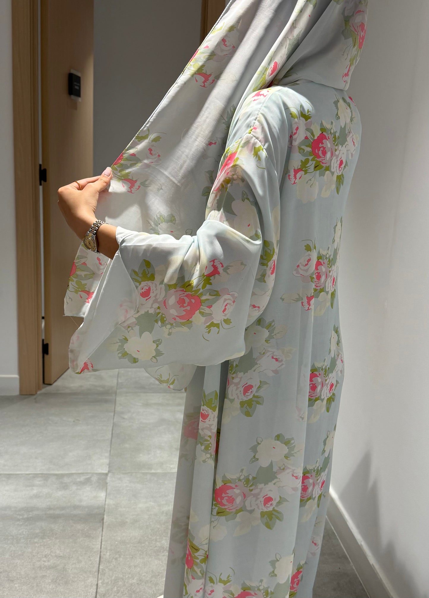 Azure Garden Abaya