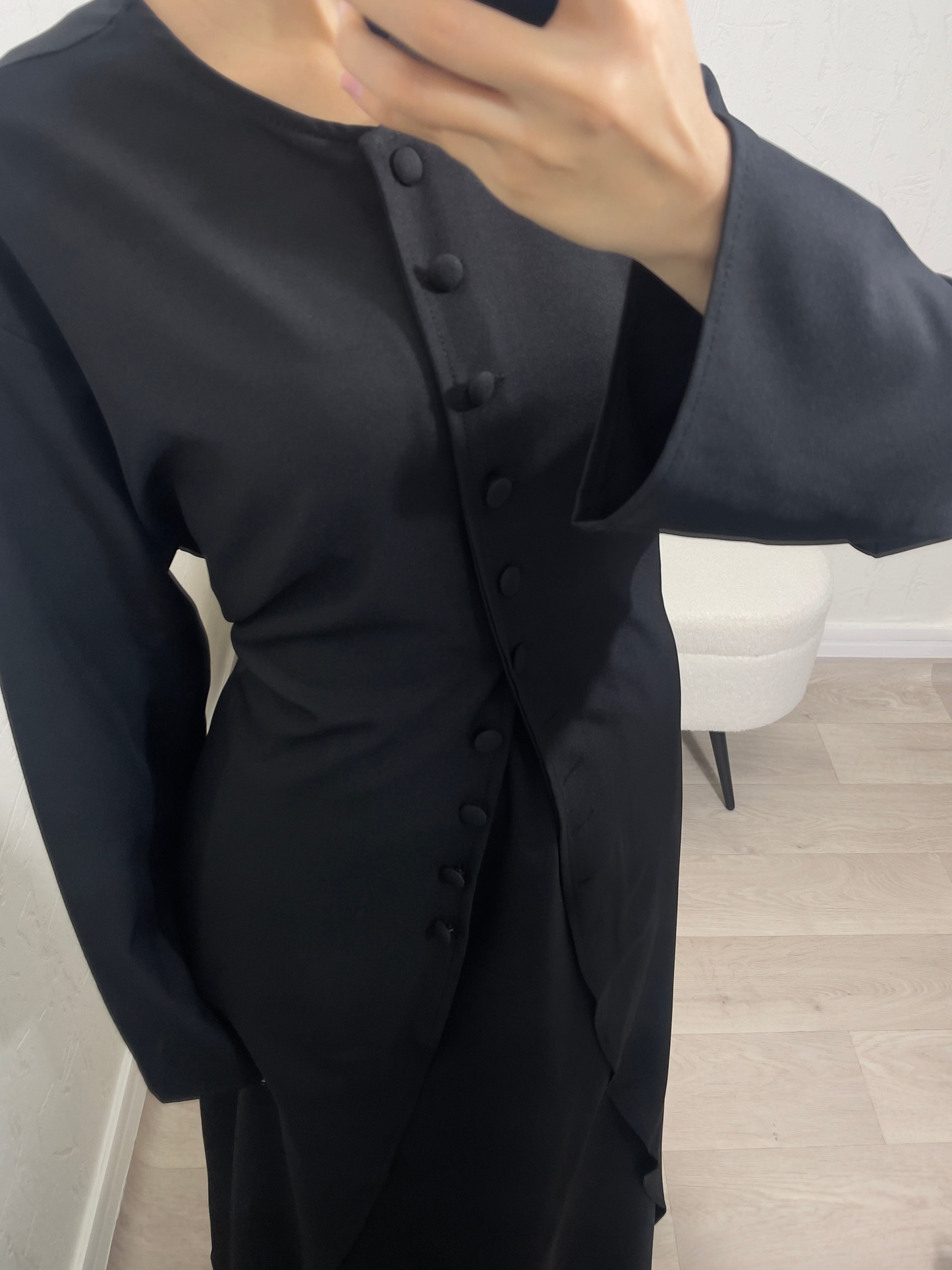 Kyoto Couture Set - Haut + Jupe - Noir