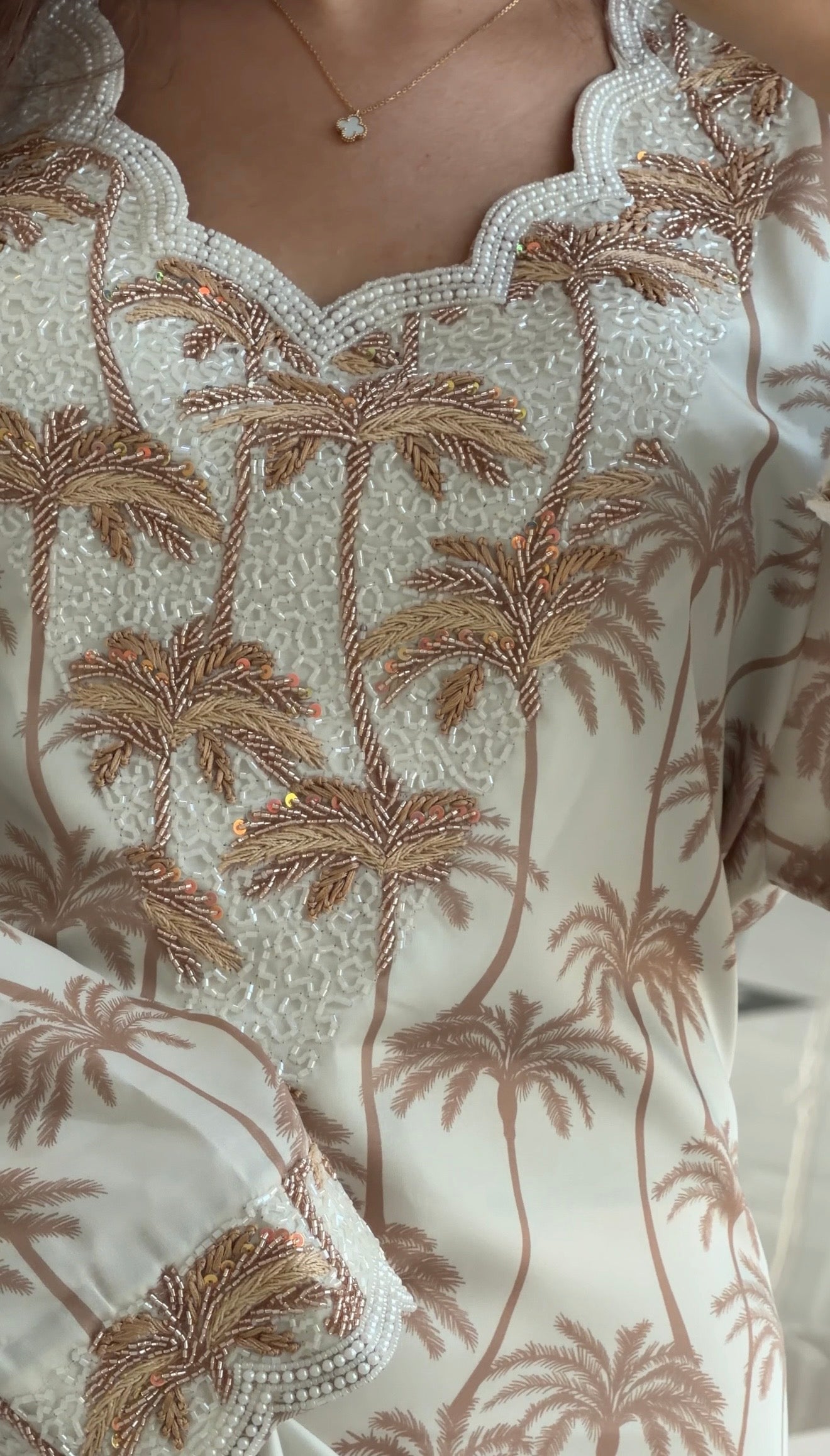 Beige Palm II