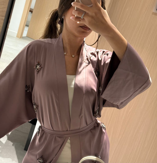 Moonlit Aura Abaya